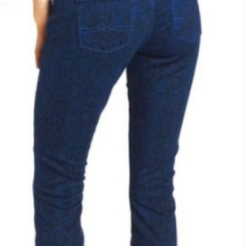 Lucky Brand Legend Snake Print Capri Denim Jeans